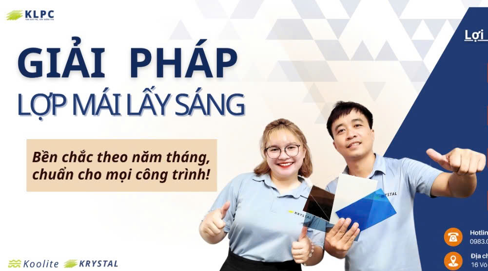 Tôn nhựa lấy sáng tại Đà Nẵng 10 KLPC 2